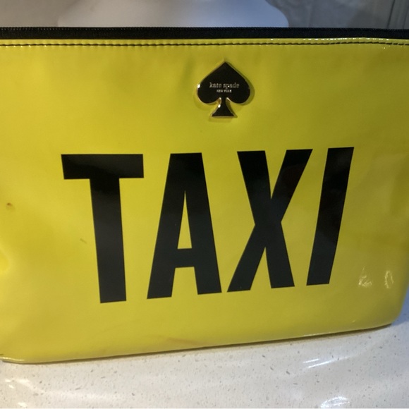 Kate Spade TAXI OFF DUTY purse, clutch. I used for decor. - Picture 2 of 2